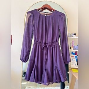 Francesca’s Flowy Purple Dress (Never Worn)